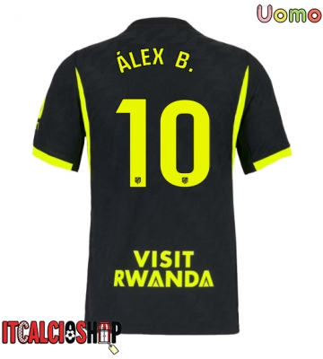 Atletico Madrid Alex Baena #10 Seconda Maglia 2026-27 Manica Corta